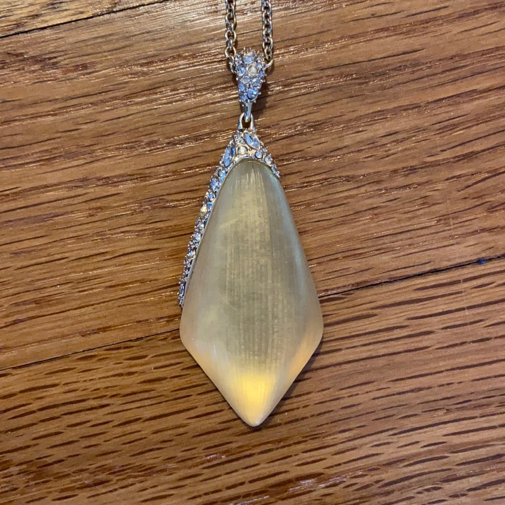 Alexis Bittar Long Gold Necklace